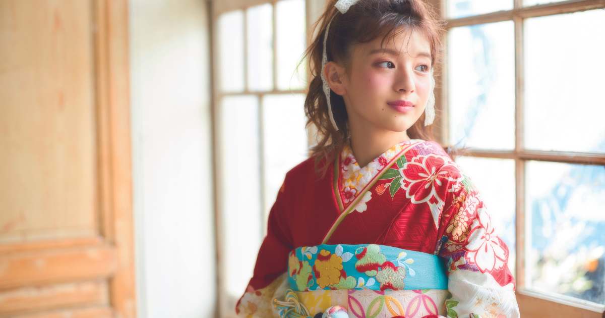 成人式のフォトスタジオ